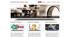 Desktop Screenshot of premierbearing.com